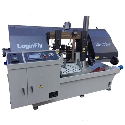 CE de China 	CNC industrial automático del hierro de la sierra de cinta horizontal del metal para corte de metales